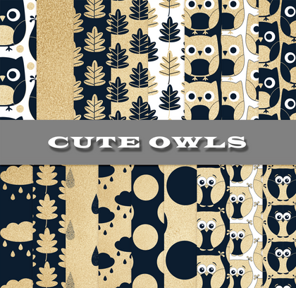 Cute Owls - Infinity Moons & Co.