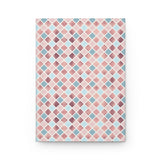 Pink & Blue Rose Gold (11) - Hardcover Journal Matte