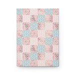Pink & Blue Rose Gold (9) - Hardcover Journal Matte