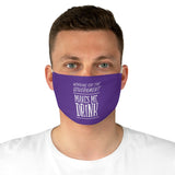 Government Purple - Fabric Face Mask