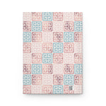 Pink & Blue Rose Gold (9) - Hardcover Journal Matte