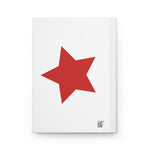 Patriotic Girl (White) - Hardcover Journal Matte