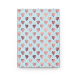 Pink & Blue Rose Gold (4) - Hardcover Journal Matte