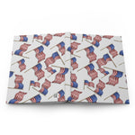 USA Flag - Hardcover Journal Matte