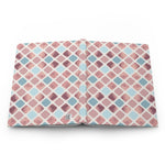 Pink & Blue Rose Gold (2) - Hardcover Journal Matte