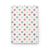 Pink & Blue Rose Gold (13) - Hardcover Journal Matte