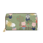 3 Little Piggies (11) - Zipper Wallet