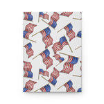 USA Flag - Hardcover Journal Matte