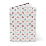 Pink & Blue Rose Gold (13) - Hardcover Journal Matte