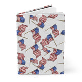 USA Flag - Hardcover Journal Matte