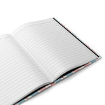 Pink & Blue Rose Gold (15) - Hardcover Journal Matte