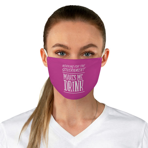Government Pink - Fabric Face Mask