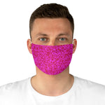 Hot Pink Dots - Fabric Face Mask