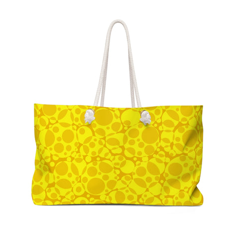 Yellow Dots - Weekender Bag