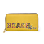 Beach Vibes (Yellow) - Zipper Wallet