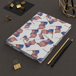 USA Flag - Hardcover Journal Matte