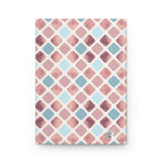 Pink & Blue Rose Gold (2) - Hardcover Journal Matte