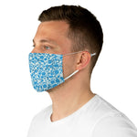 Blue Dots - Fabric Face Mask