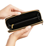 Beach Vibes (Orange) - Zipper Wallet