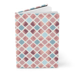 Pink & Blue Rose Gold (2) - Hardcover Journal Matte