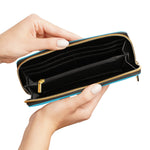 Beach Vibes (Blue) - Zipper Wallet