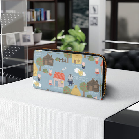 3 Little Piggies (8) - Zipper Wallet