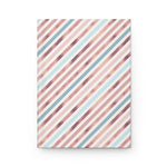 Pink & Blue Rose Gold (6) - Hardcover Journal Matte