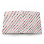 Pink & Blue Rose Gold (6) - Hardcover Journal Matte
