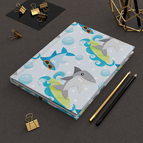 Sharks (2) - Hardcover Journal Matte
