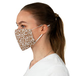Beige Dots - Fabric Face Mask