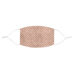 Beige Watercolor Dots - Fabric Face Mask