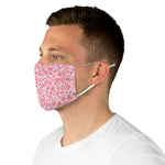 Dusty Pink Dots - Fabric Face Mask