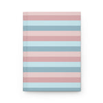 Pink & Blue Rose Gold (12) - Hardcover Journal Matte