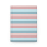 Pink & Blue Rose Gold (12) - Hardcover Journal Matte