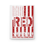 RED - Remember Everyone Deployed - Hardcover Journal Matte