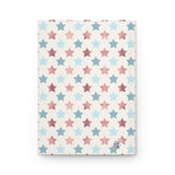 Pink & Blue Rose Gold (13) - Hardcover Journal Matte