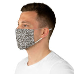 Grey Dots - Fabric Face Mask