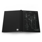 Arrowhead Patent (Black) - Hardcover Journal Matte