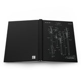 Arrowhead Patent (Black) - Hardcover Journal Matte