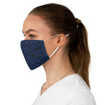 Navy Dots - Fabric Face Mask