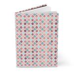 Pink & Blue Rose Gold (11) - Hardcover Journal Matte