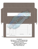 Abbie - Printable Cash Envelope with Tracker - Set of 10