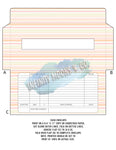 Ana - Printable Cash Envelope with Tracker - Set of 10