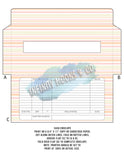 Ana - Printable Cash Envelope with Tracker - Set of 10