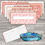 Ana - Printable Cash Envelope with Tracker - Set of 10