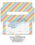 Andrea - Printable Cash Envelope with Tracker - Set of 7