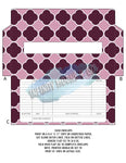 Riley - Printable Cash Envelope with Tracker - Set of 12
