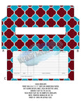 Riley - Printable Cash Envelope with Tracker - Set of 12