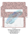 Abbie - Printable Cash Envelope with Tracker - Set of 10