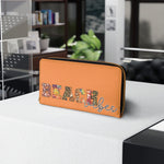 Beach Vibes (Orange) - Zipper Wallet